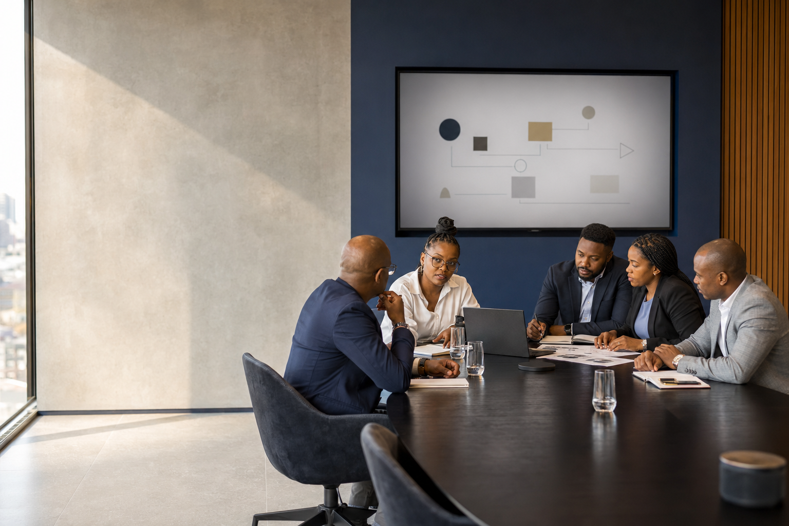African technology channel leaders planning market development in Johannesburg